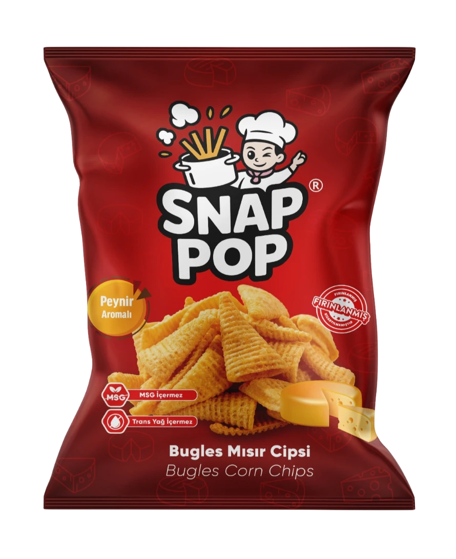 Soli Food Peynir Aromalı Bugles Mısır Cipsi